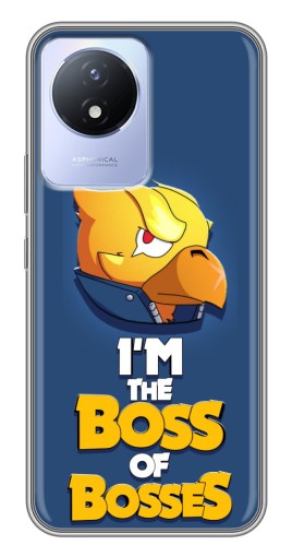 Чехол с картинкой "Gold Boss" для Vivo Y02