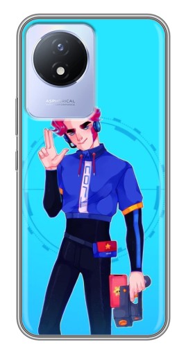 Чехол с картинкой "Гвардеец Кольт" для Vivo Y02