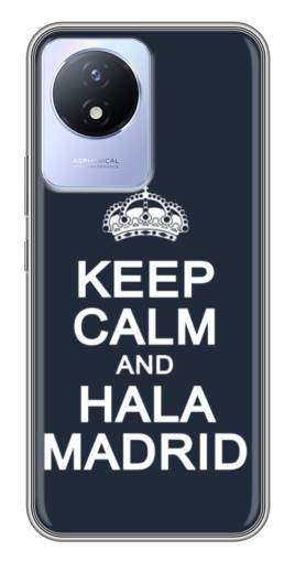 Чехол с печатью "Hala Madrid" для Vivo Y02