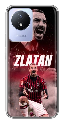 Силиконовый чехол с изображением "Ибра Златан" для Vivo Y02