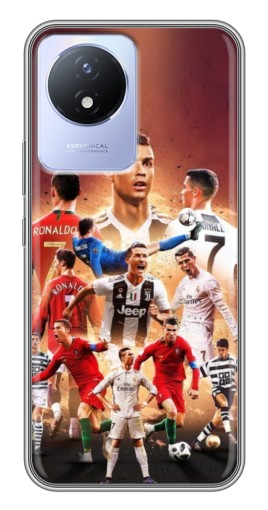 Чехол с принтом "Карьера Криштану" для Vivo Y02