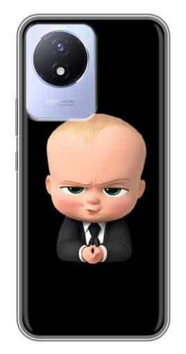 Чехол с печатью "Хитрый Босс" для Vivo Y02
