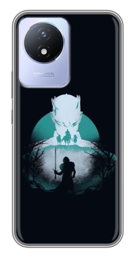Силиконовый чехол с изображением "Король Ночи" для Vivo Y02