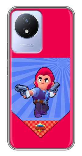 Силиконовый чехол с изображением "Ковбой Кольт" для Vivo Y02
