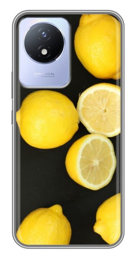Чехол с печатью "Лимонный стиль" для Vivo Y02