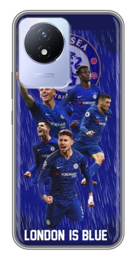 Чехол с печатью "London is Blue" для Vivo Y02