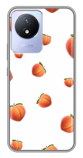 Чехол с печатью "Маленькие персики" для Vivo Y02