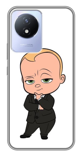 Чехол с картинкой "Маленький Босс" для Vivo Y02