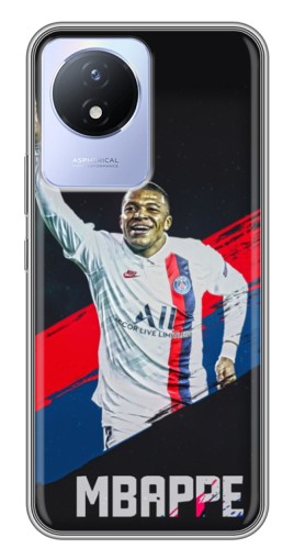 Чехол с печатью "Mbappe в ПСЖ" для Vivo Y02
