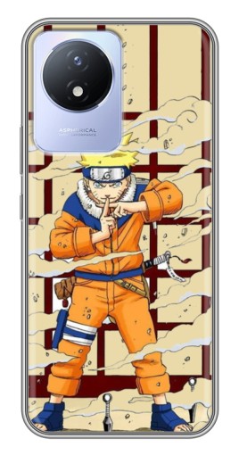 Чехол с печатью "naruto uzumaki" для Vivo Y02