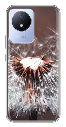 Силиконовый чехол с изображением "Одуванчик вблизи" для Vivo Y02