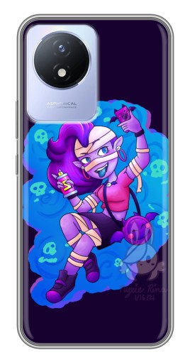 Чехол с картинкой "Селфи" для Vivo Y02