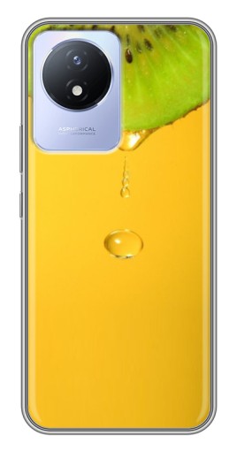 Силиконовый чехол с изображением "Сочный Kiwi" для Vivo Y02