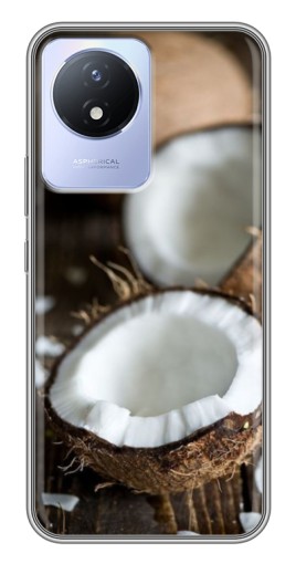 Чехол с печатью "Свежий кокос" для Vivo Y02