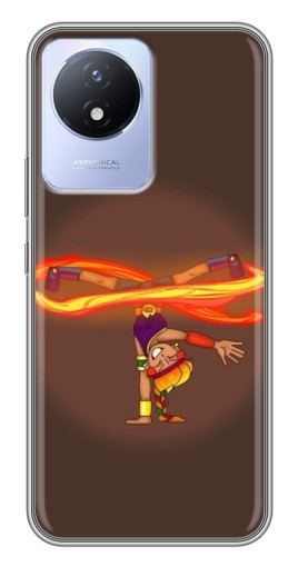 Силиконовый чехол с изображением "Танцующая Амбер" для Vivo Y02