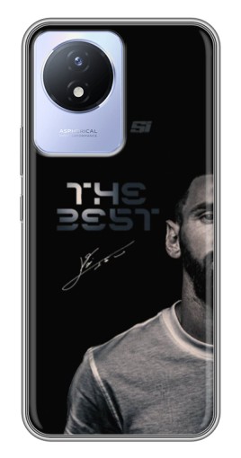Чехол с принтом "The Best Messi" для Vivo Y02