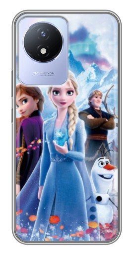 Чехол с картинкой "Все герои " для Vivo Y02