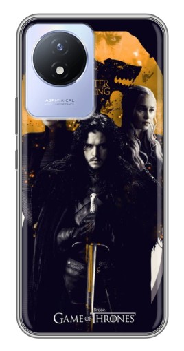 Силиконовый чехол с изображением "Winter Coming" для Vivo Y02
