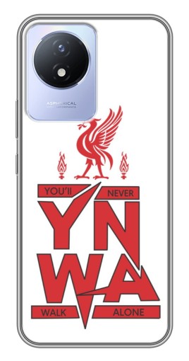 Чехол с принтом "YNWA" для Vivo Y02