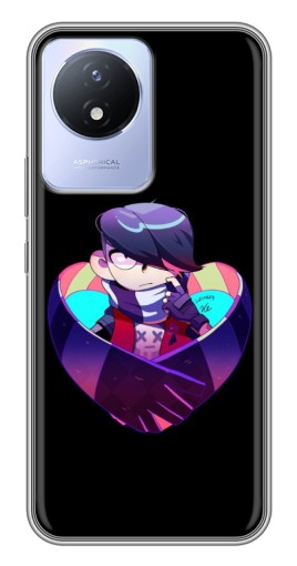 Чехол с печатью "Задумчивый Эд" для Vivo Y02