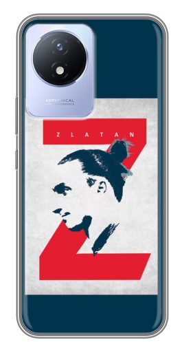 Чехол с принтом "Zlatan" для Vivo Y02