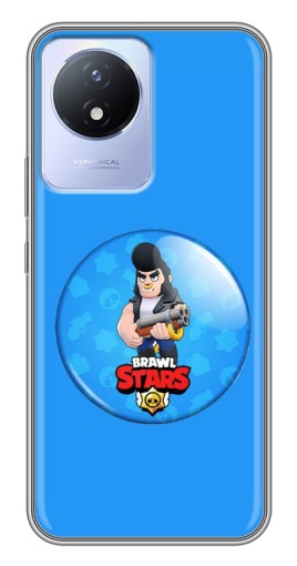 Силиконовый чехол с изображением "Значек Булла" для Vivo Y02