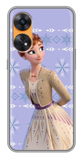 Чехол с печатью "Анна" для Oppo Reno 8T