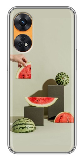 Чехол с печатью "Арт Арбузы" для Oppo Reno 8T