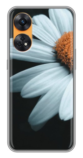 Чехол с принтом "Белая ромашка" для Oppo Reno 8T