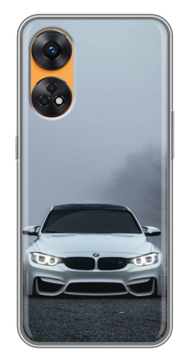 Чехол с принтом "БМВ в тумане" для Oppo Reno 8T
