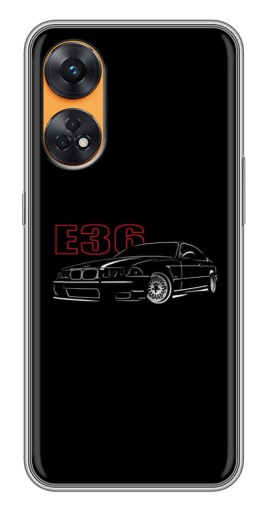 Чехол с картинкой "BMW E36" для Oppo Reno 8T