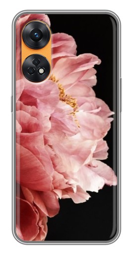 Чехол с принтом "Большой пион " для Oppo Reno 8T