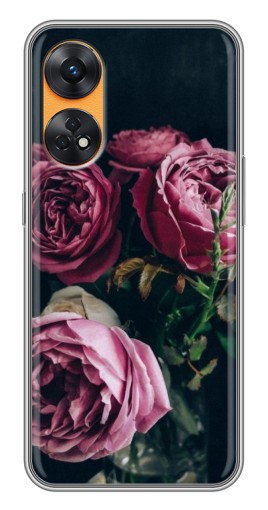 Чехол с принтом "Букет роз" для Oppo Reno 8T