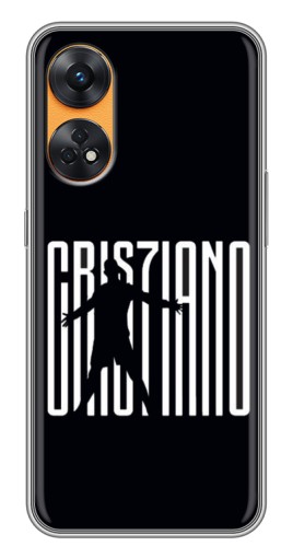 Чехол с печатью "Cristiano" для Oppo Reno 8T