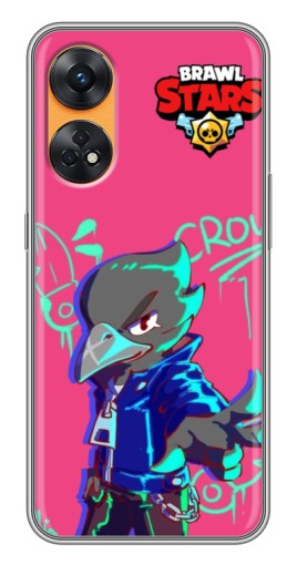 Чехол с принтом "Crow Asassin" для Oppo Reno 8T