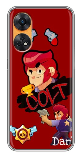 Чехол с печатью "Dark Colt" для Oppo Reno 8T