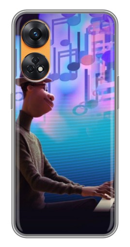 Силиконовый чехол с изображением "Джейми Фокс" для Oppo Reno 8T