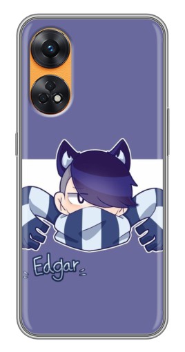 Силиконовый чехол с изображением "Edgar Brawl Stars" для Oppo Reno 8T