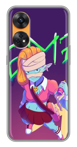 Чехол с принтом "EMZ модная" для Oppo Reno 8T
