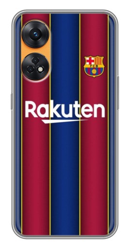 Чехол с картинкой "Форма Барселоны" для Oppo Reno 8T