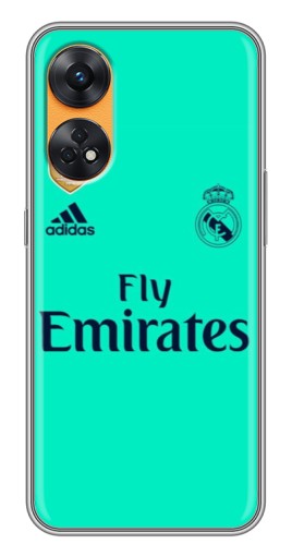 Силиконовый чехол с изображением "Форма Реала" для Oppo Reno 8T
