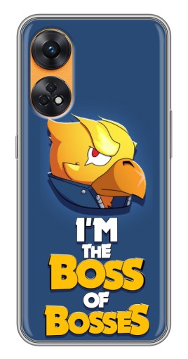 Силиконовый чехол с изображением "Gold Boss" для Oppo Reno 8T