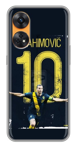 Чехол с картинкой "Ибрагимович 10" для Oppo Reno 8T