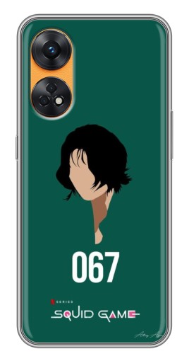 Чехол с принтом "Игрок 067" для Oppo Reno 8T