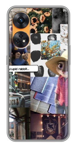 Чехол с печатью "Коллаж Джуди" для Oppo Reno 8T