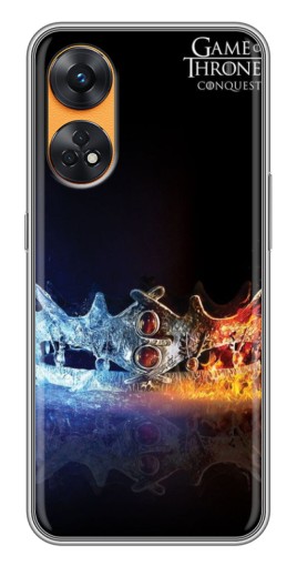 Чехол с печатью "Корона" для Oppo Reno 8T