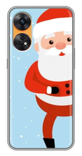 Чехол с картинкой "Крутой Дед Мороз" для Oppo Reno 8T