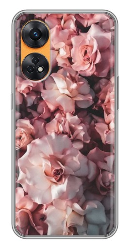 Чехол с печатью "Куст роз" для Oppo Reno 8T