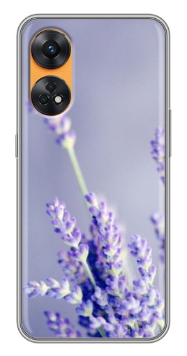 Силиконовый чехол с изображением "Лаванда вблизи" для Oppo Reno 8T