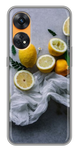 Чехол с принтом "Лимонное настроение" для Oppo Reno 8T